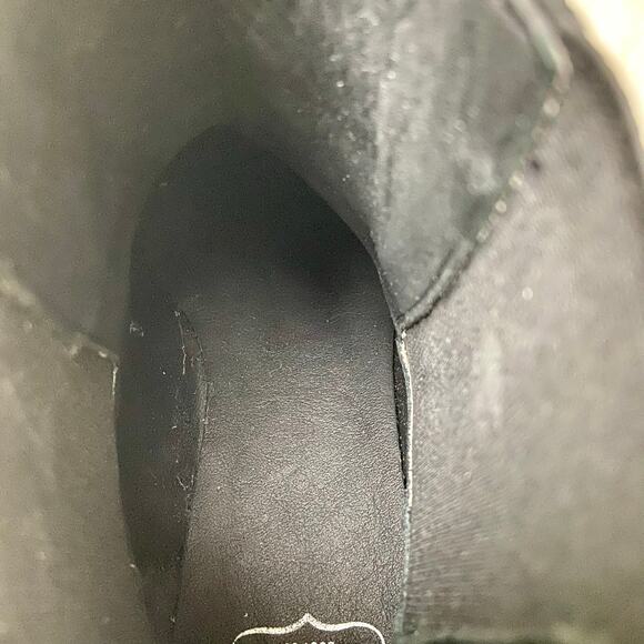 Thursday Duchess Black Leather Chelsea Boot Size 10.5 - Picture 10 of 11